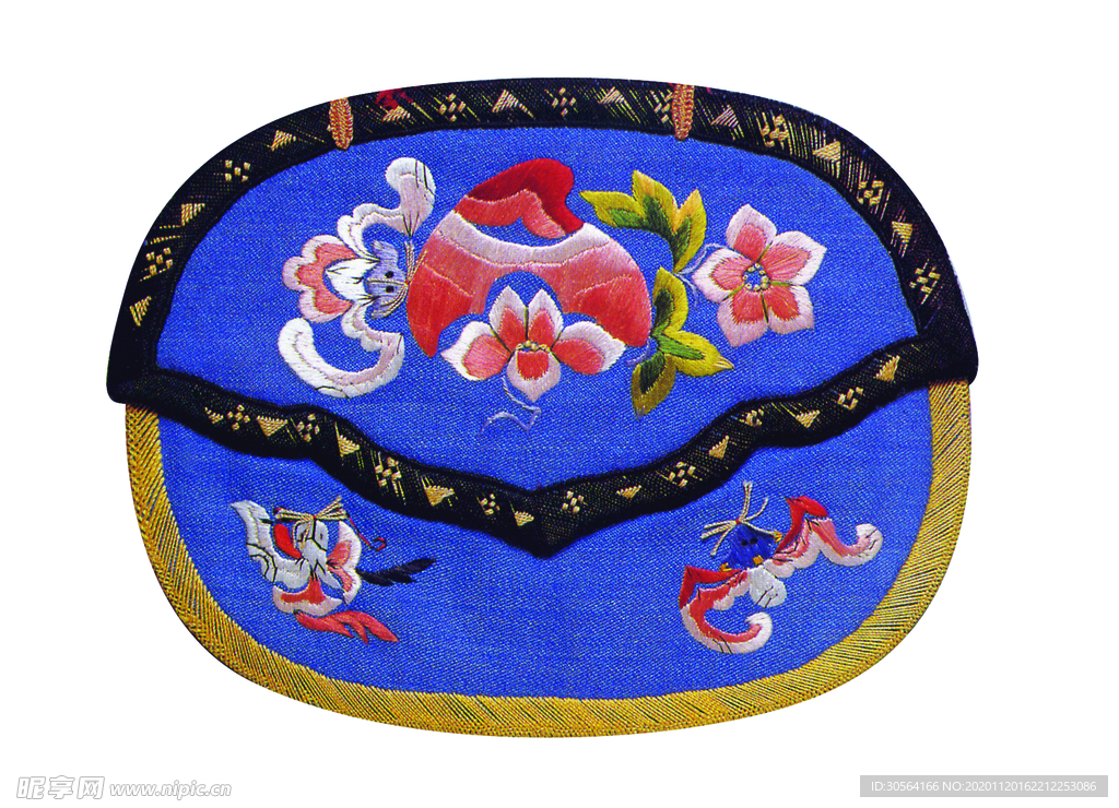 刺绣手工传统复古背景素材