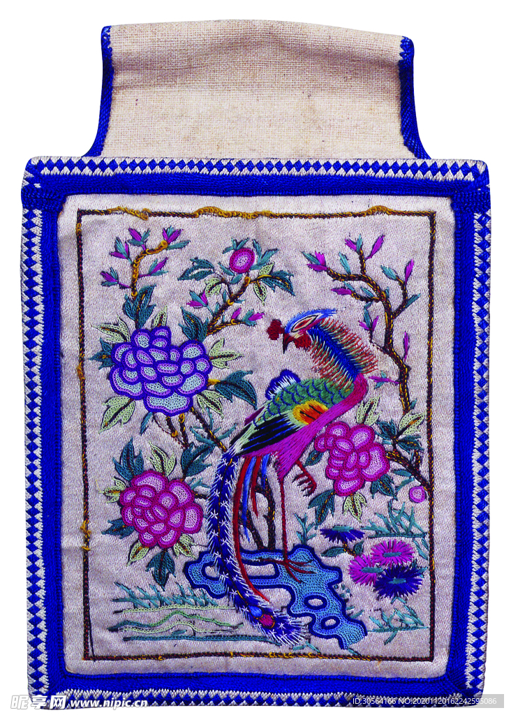 刺绣手工传统复古背景素材