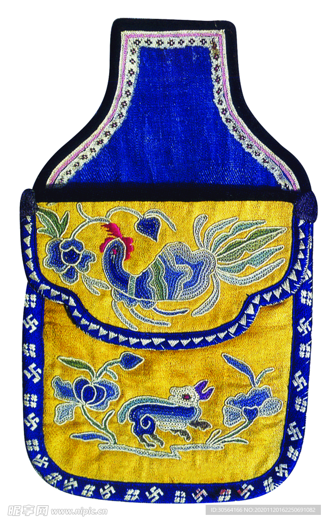 刺绣手工传统复古背景素材