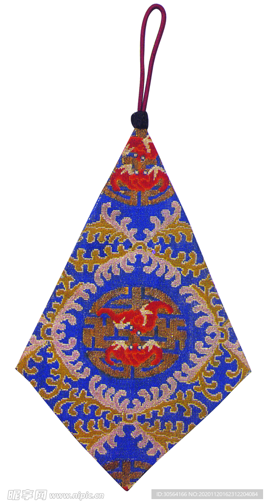 挂饰香囊传统复古背景素材