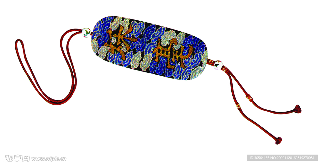 挂饰香囊传统复古背景素材