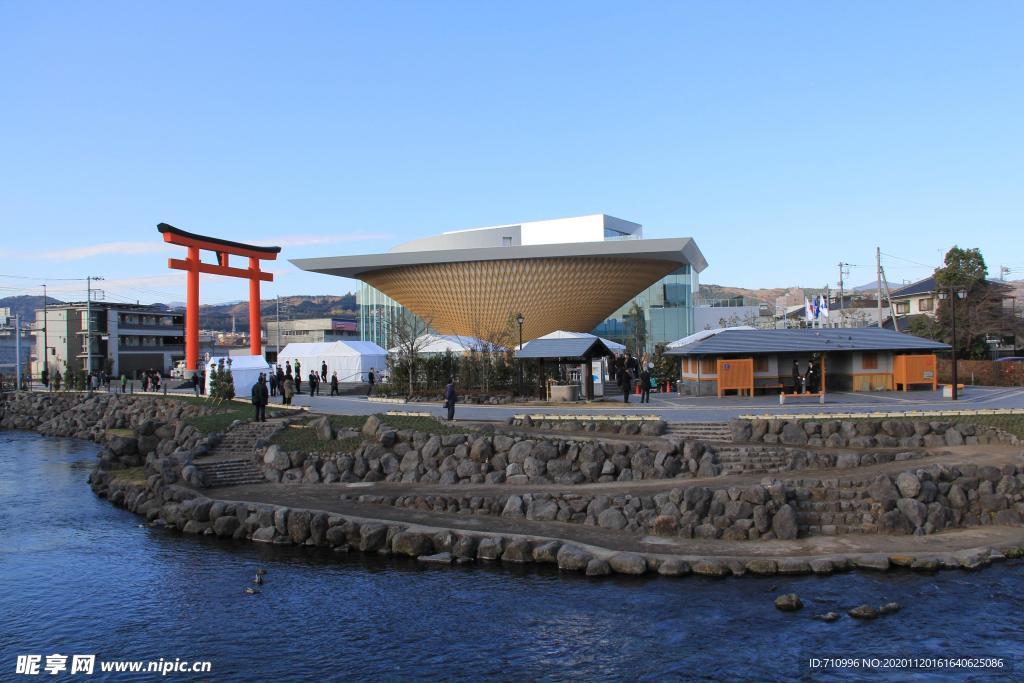 日本富士山脚下