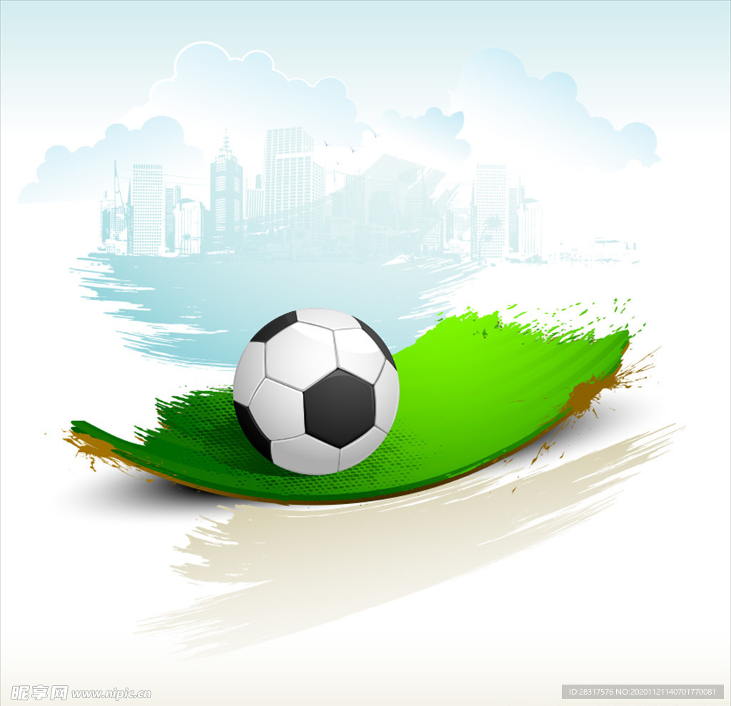 足球矢量元素