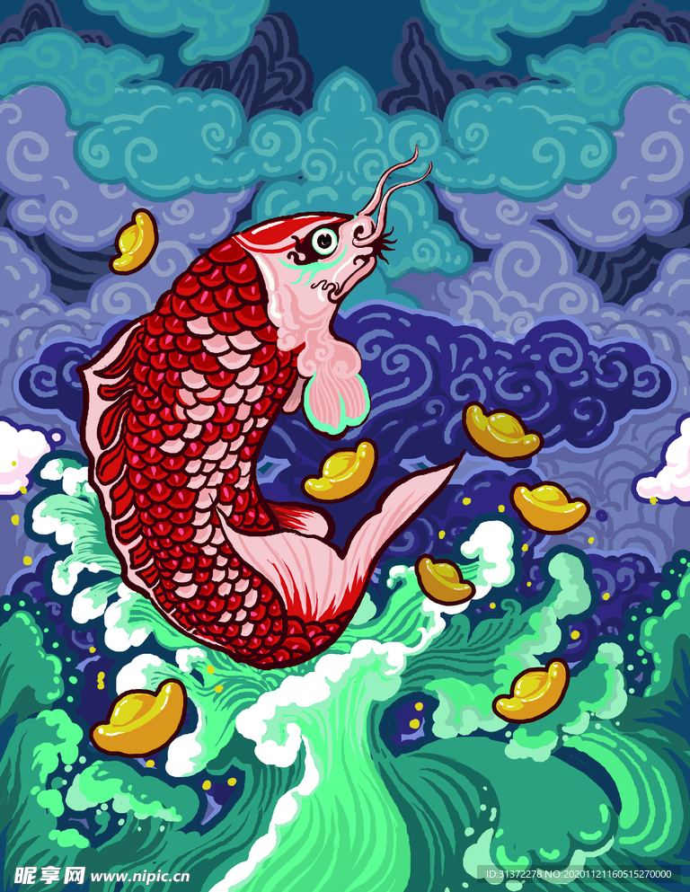 国潮海报设计图片