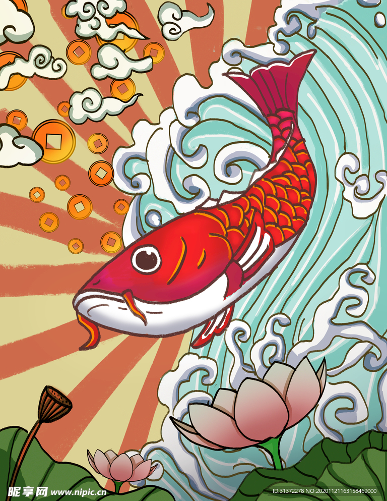 国潮海报设计图片