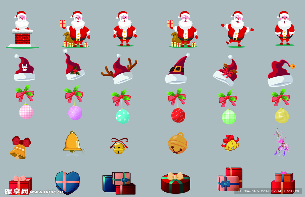 圣诞节  素材  圣诞老人