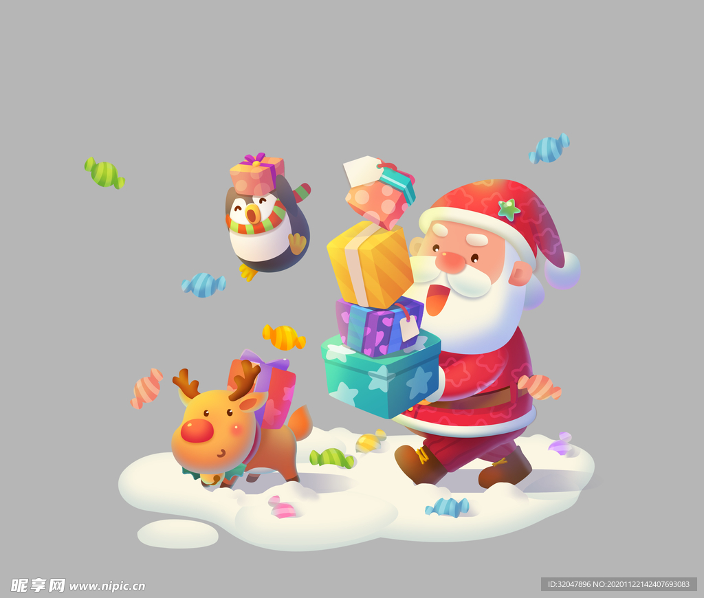 圣诞节  素材  圣诞老人