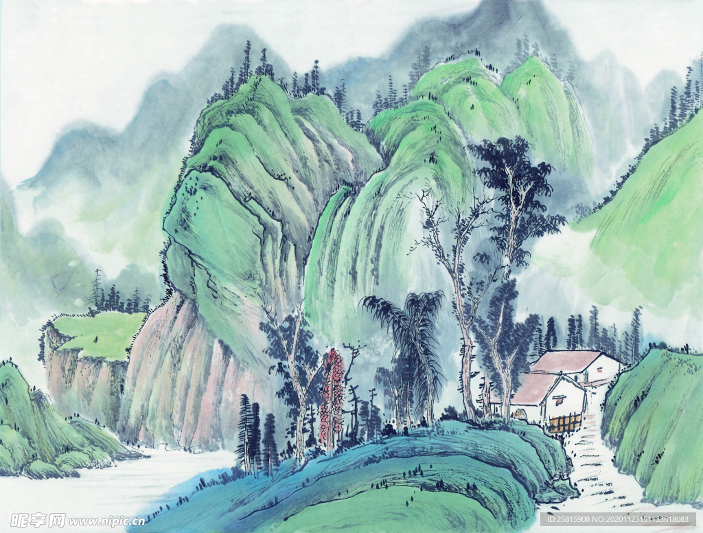 山水画