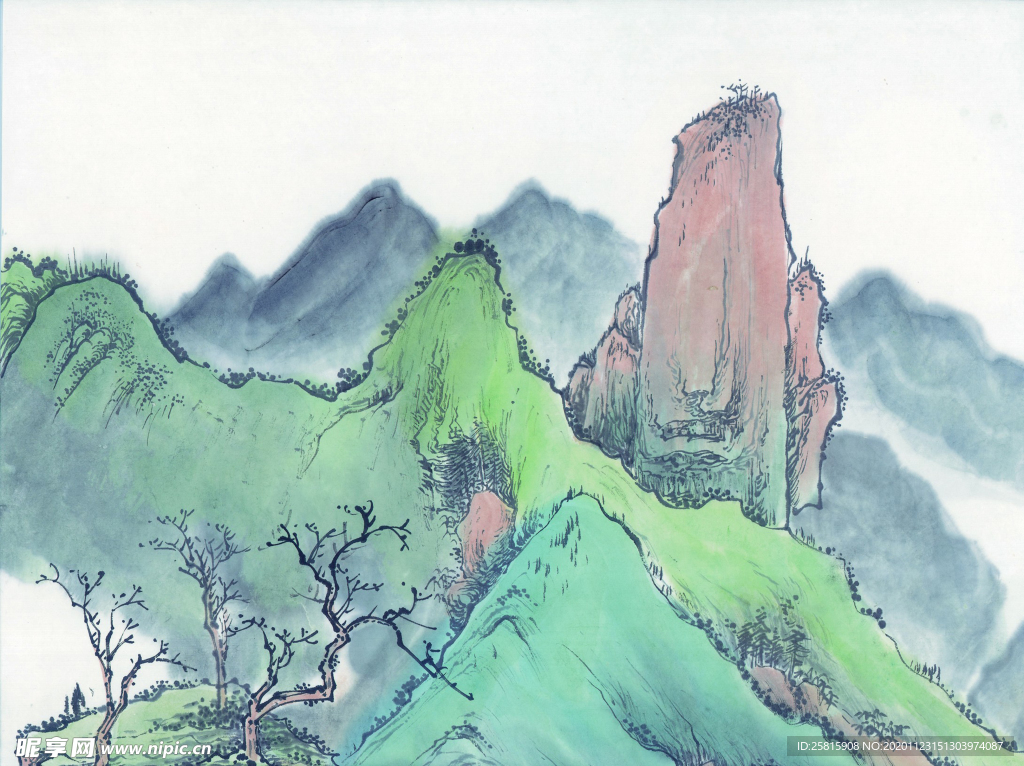 山水画