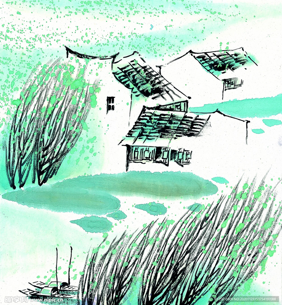 水墨江南