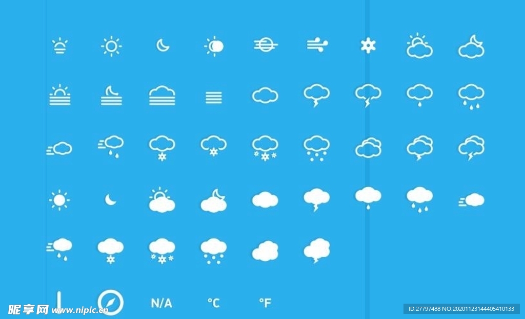 天气图标