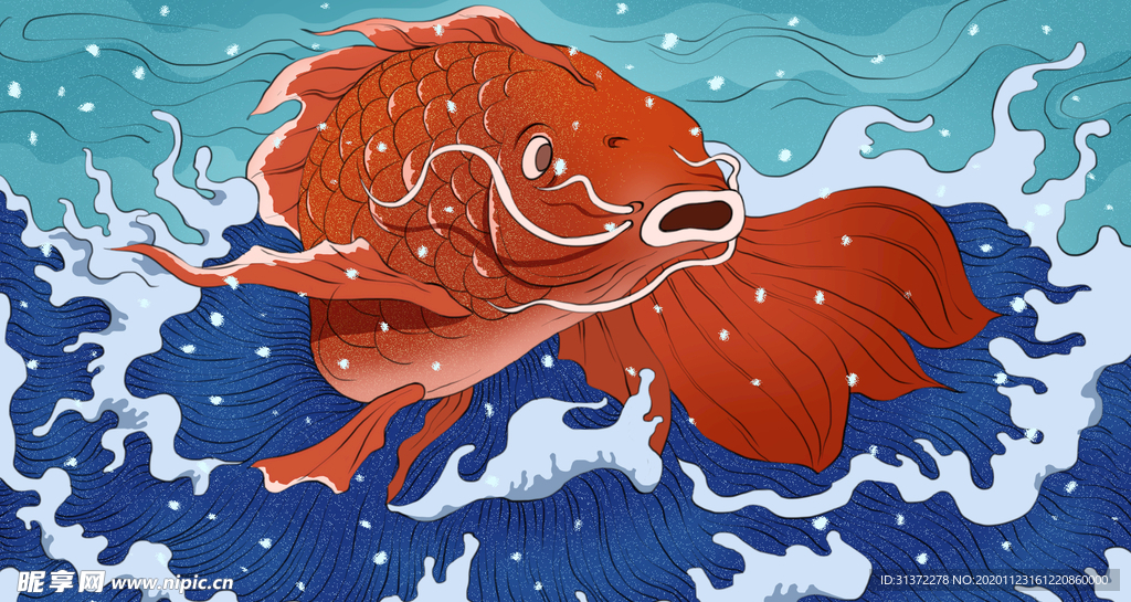 国潮海报设计图片