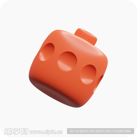 c4d 插图 模型 扁平化 3