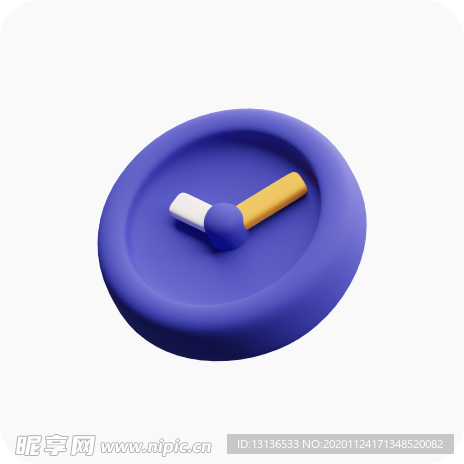 时间c4d 插图 模型 扁平化