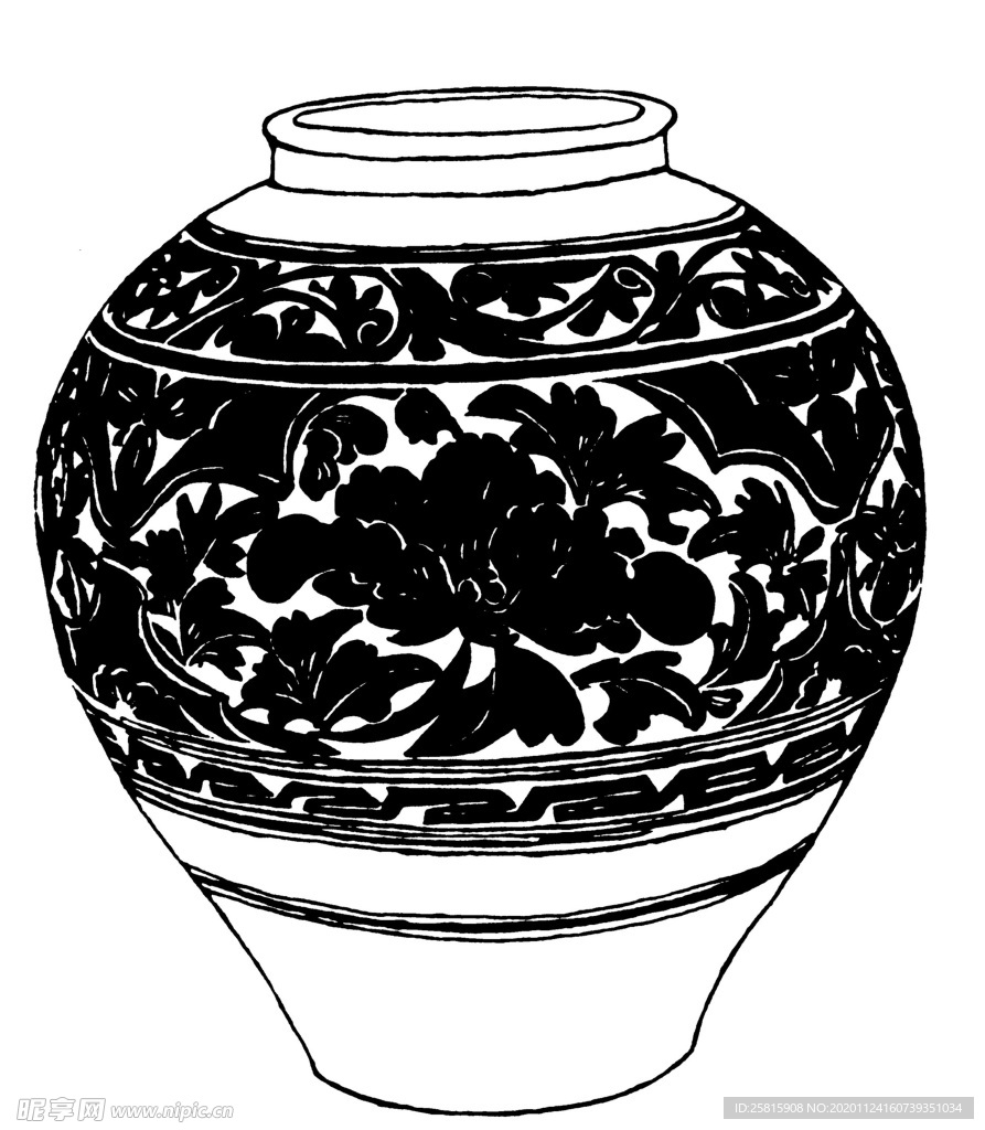 罐子纹饰
