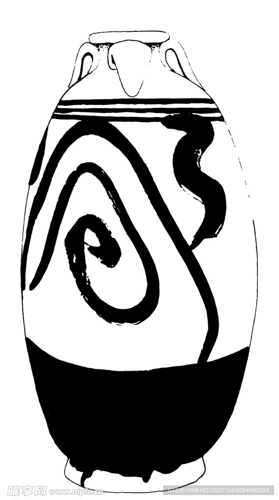 罐子图案