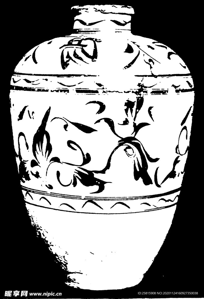 罐子图案