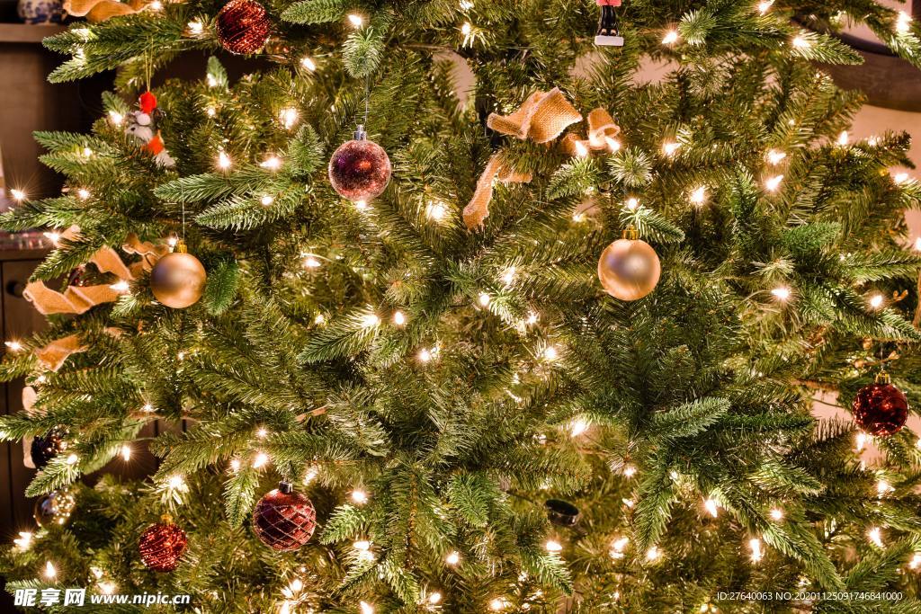 圣诞树 装饰 场景图片