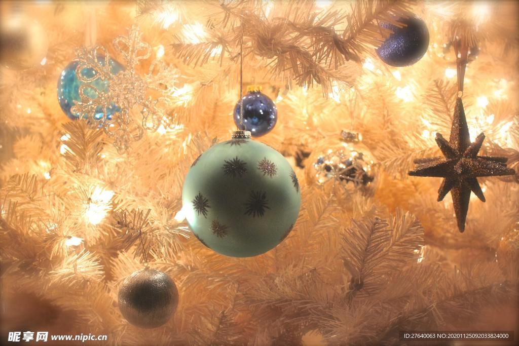 圣诞树 装饰 场景图片