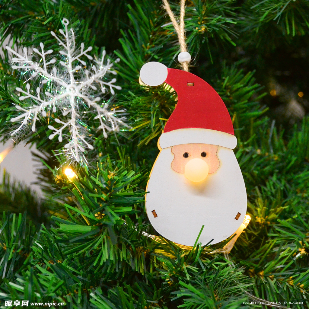 圣诞树饰品 圣诞老人