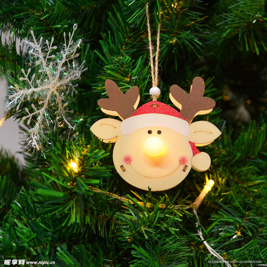 圣诞树挂饰 圣诞麋鹿