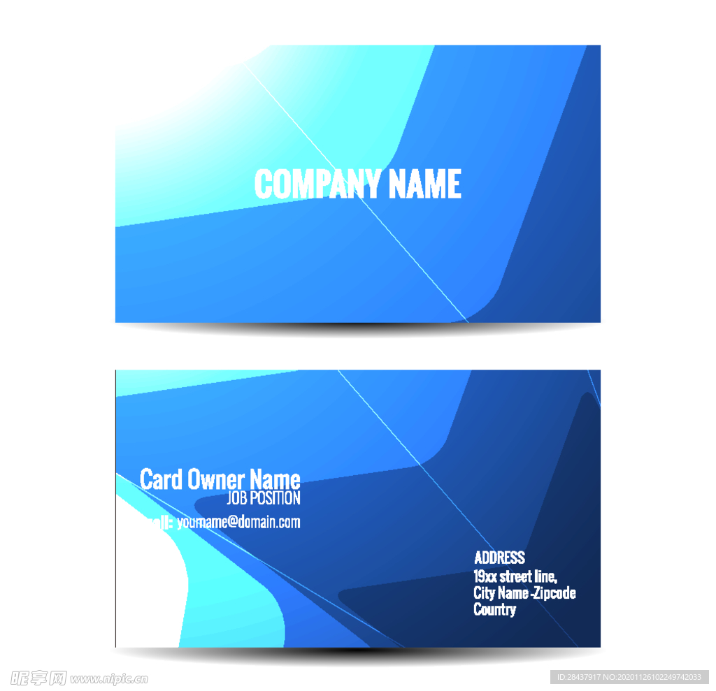 名片模板