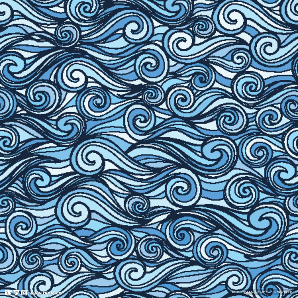 海浪 波浪 波纹