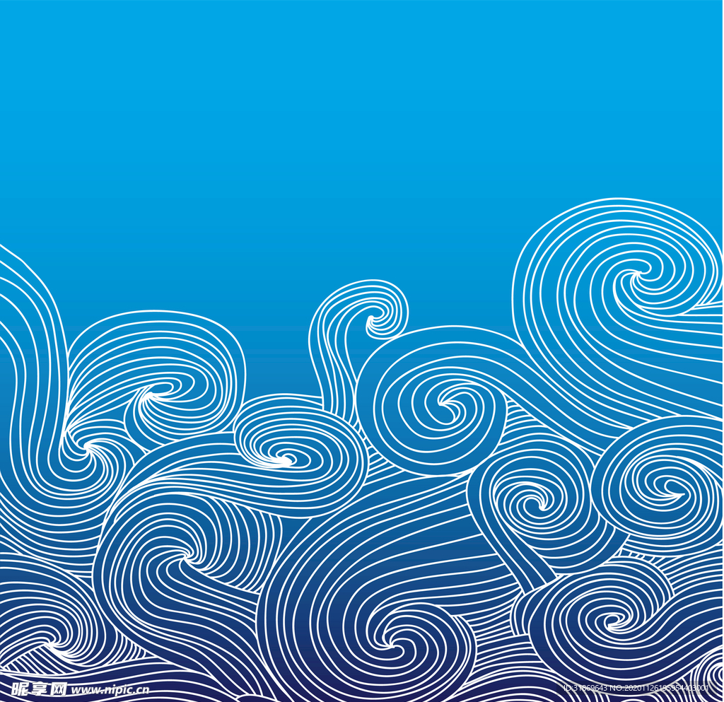 海浪 波浪 波纹