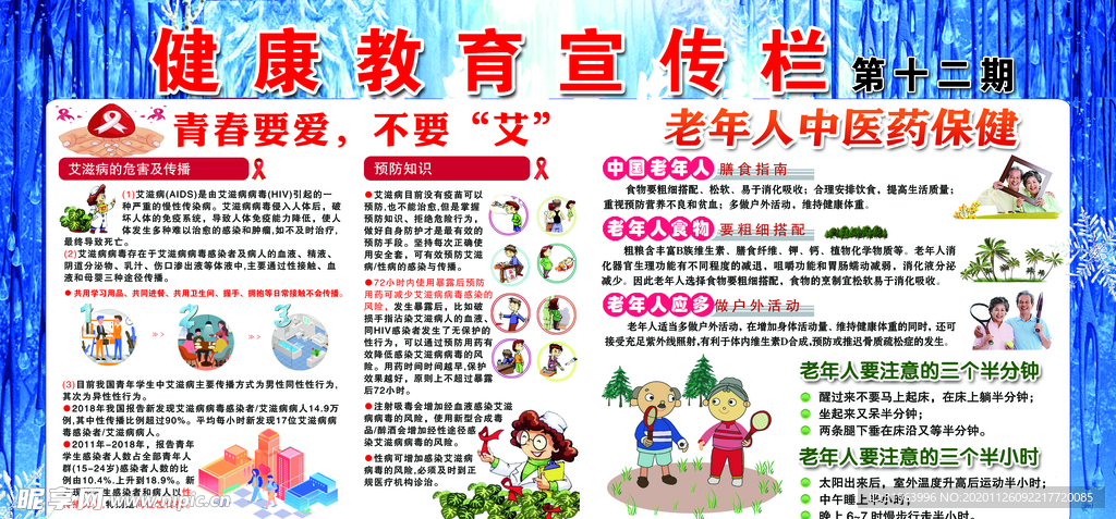 健康教育宣传栏