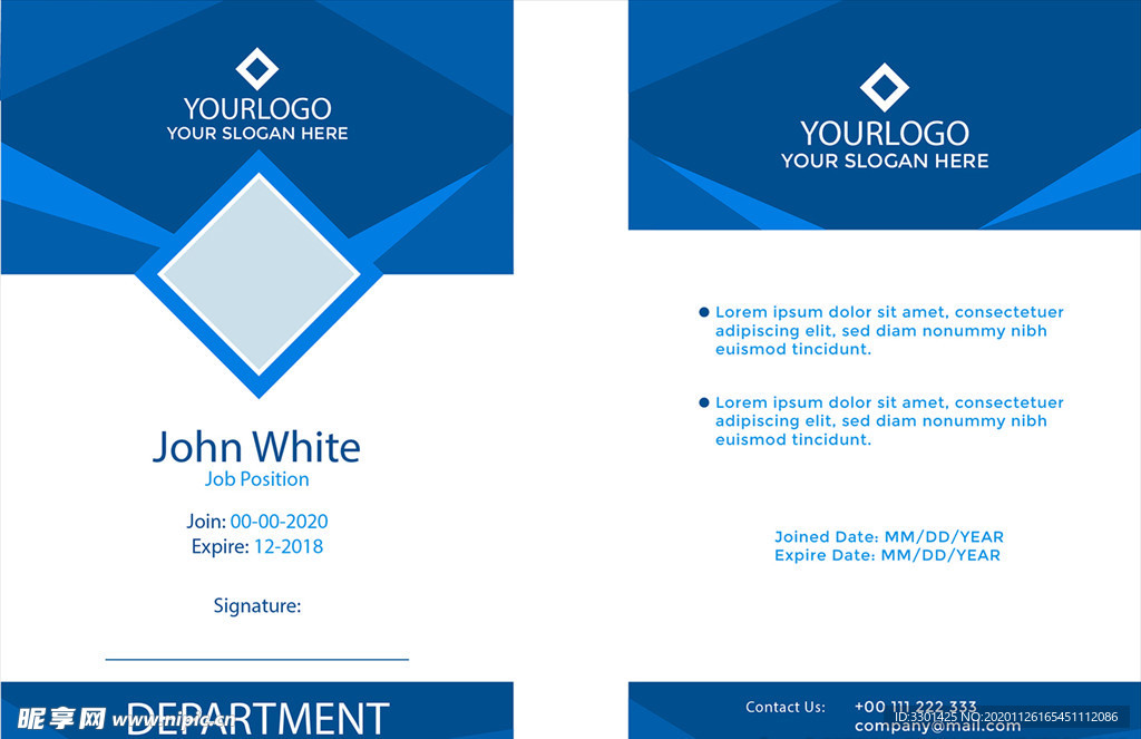 商务宣传单模板设计素材