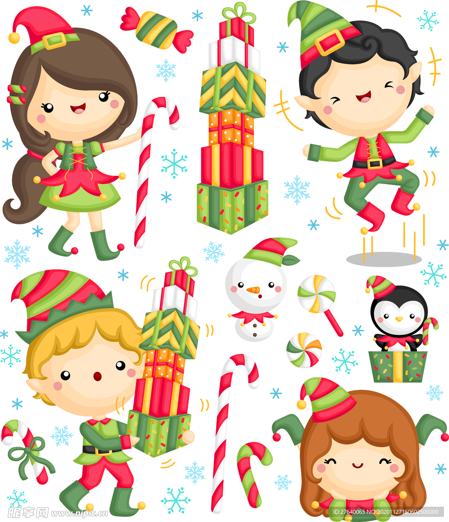 圣诞节元素图片