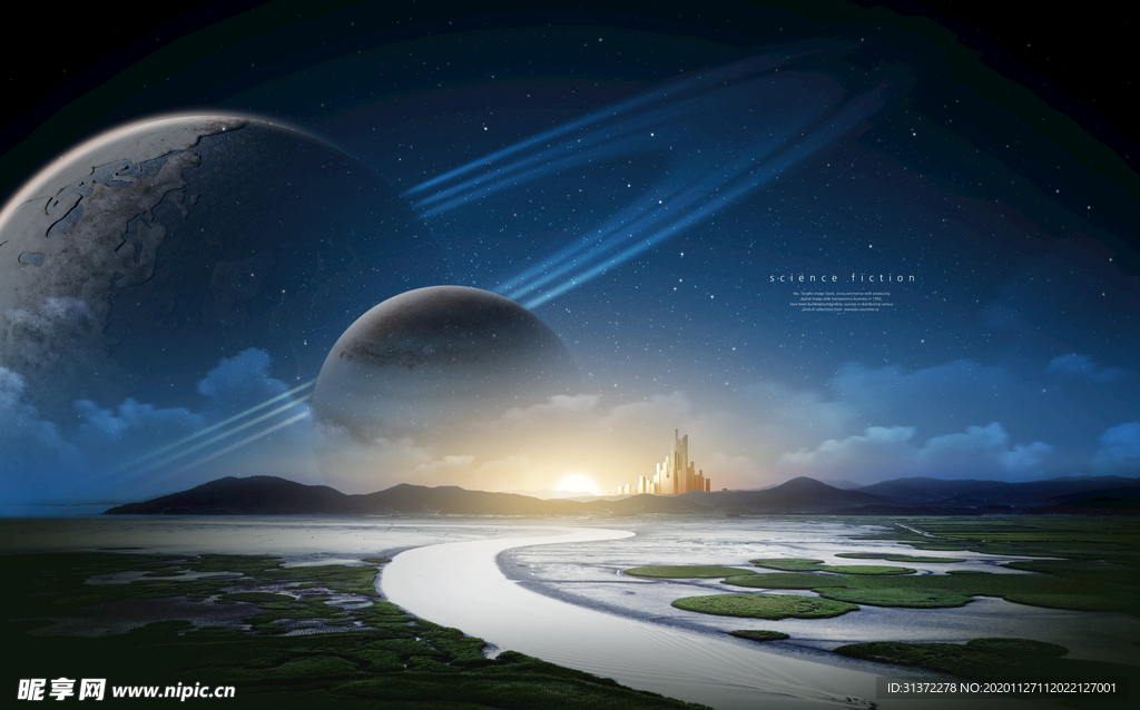 小清新简约创意海报图片