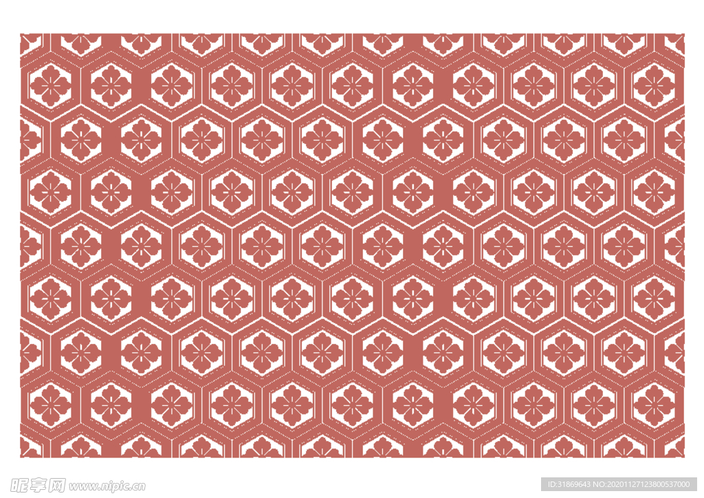 花纹图案 无缝印花