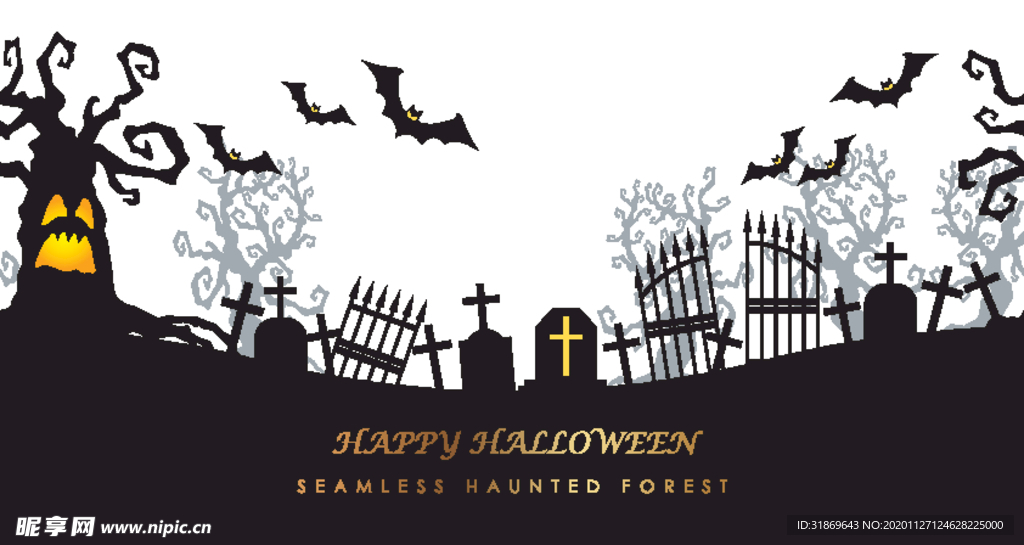 万圣节 鬼怪 蝙蝠