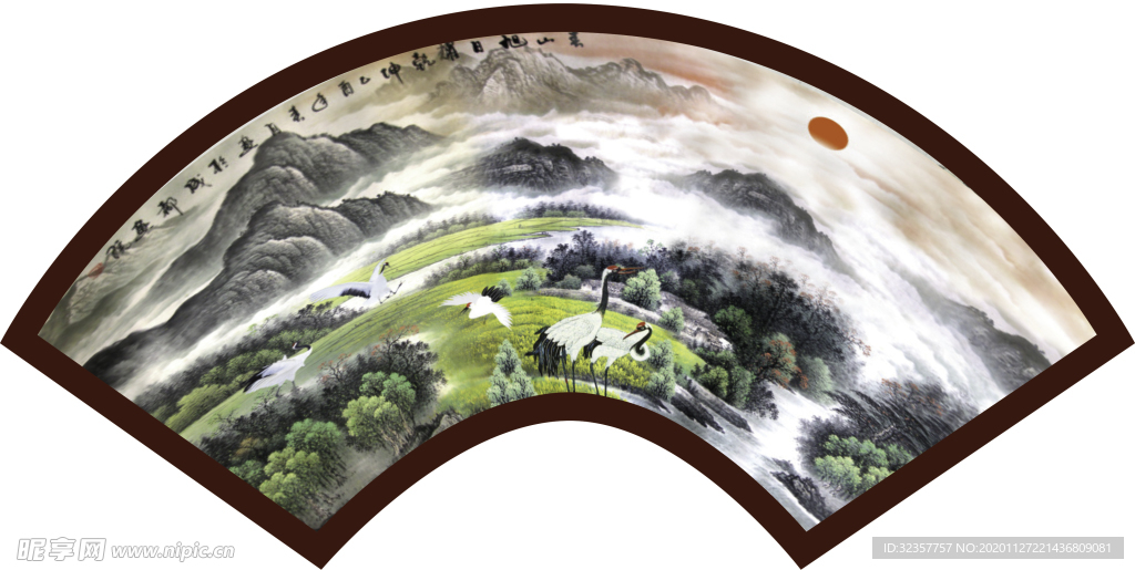 装饰画 民宿画 花开富贵 三联