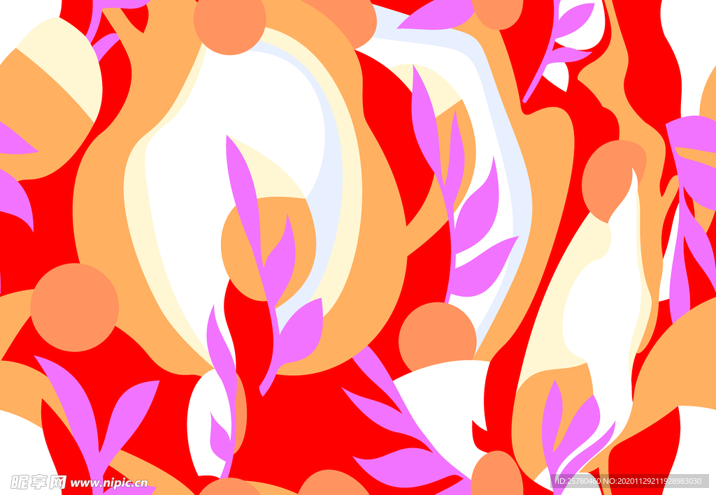 几何花朵