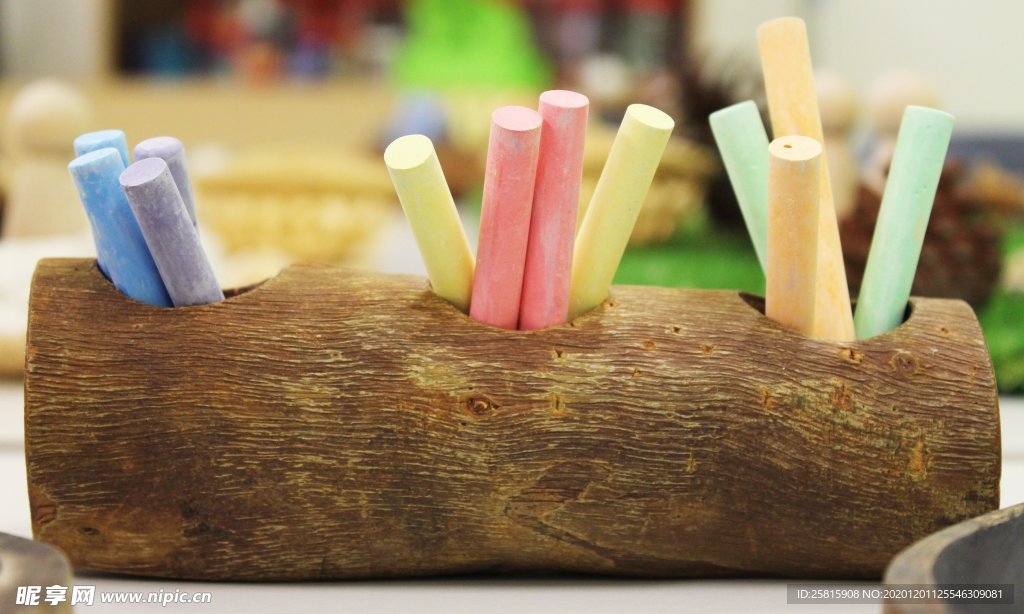 彩色粉笔