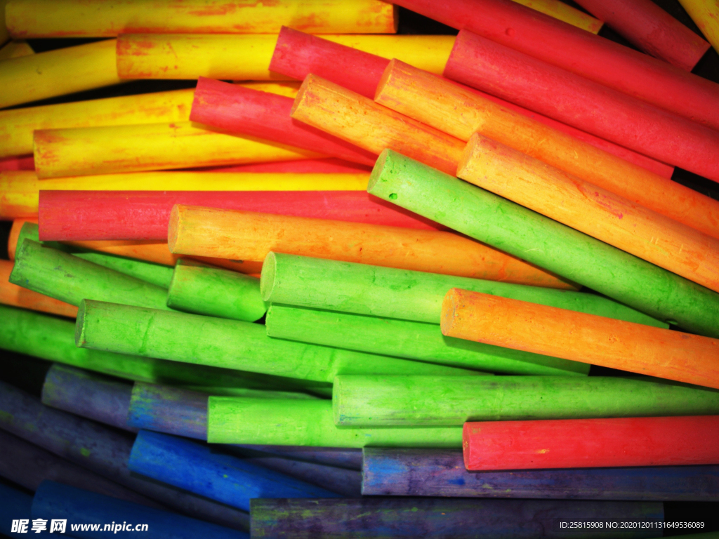 彩色粉笔