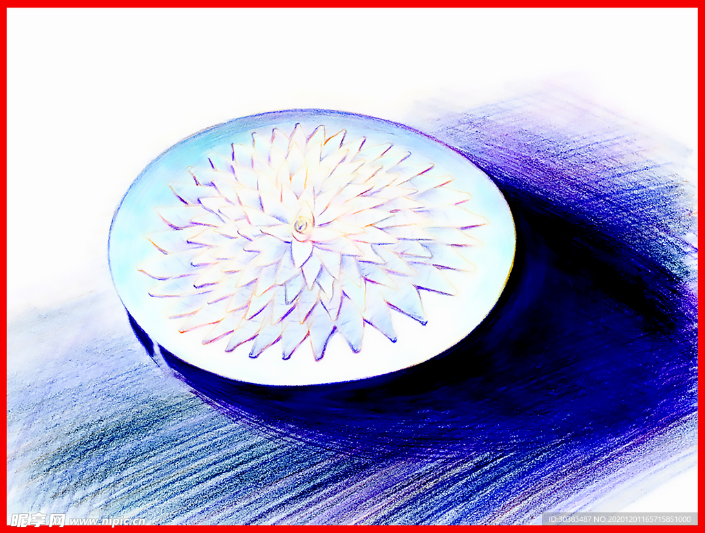 插画 甜品 糕点