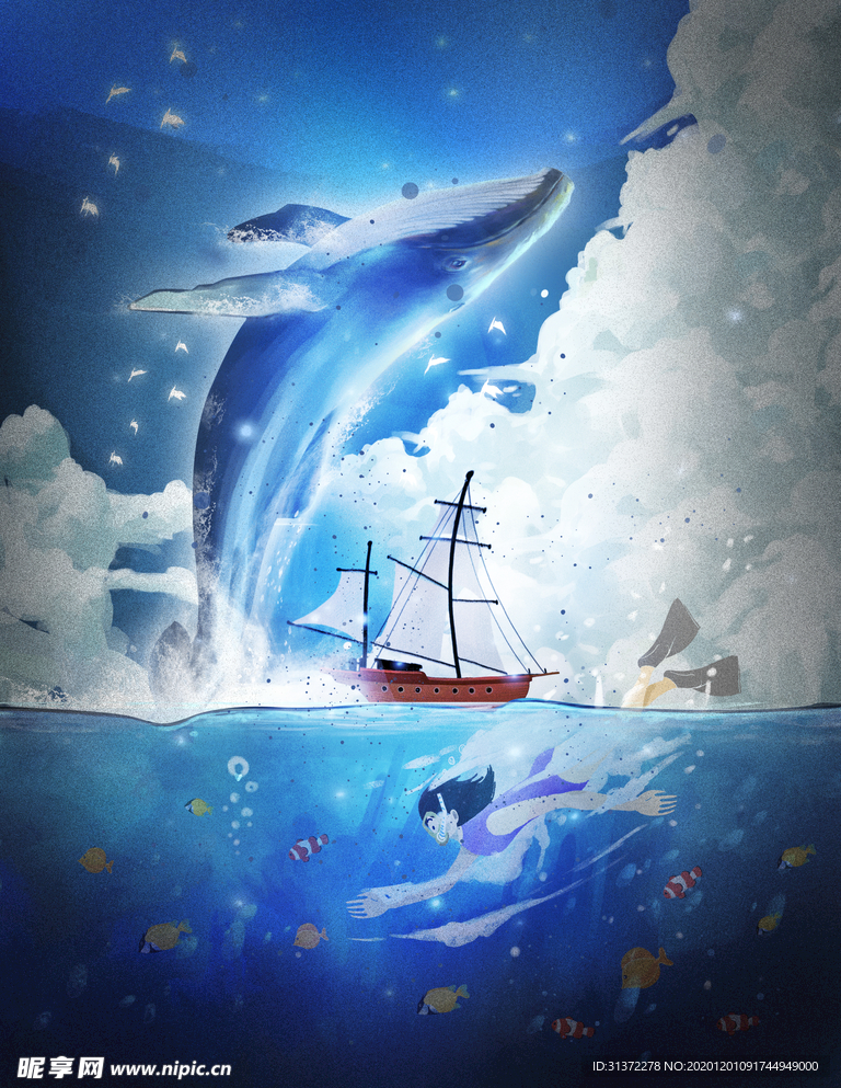 梦觉创意动物合成图片