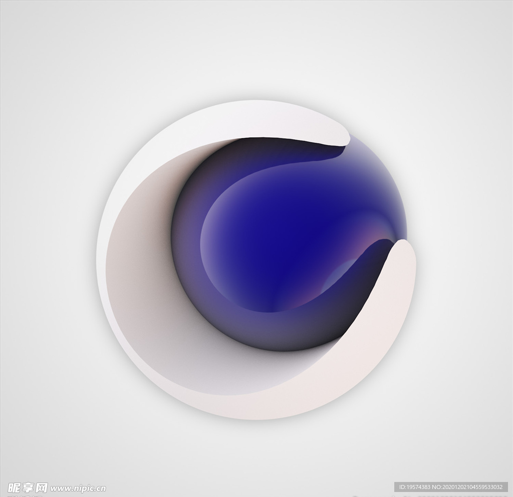 C4DLOGO标志模型