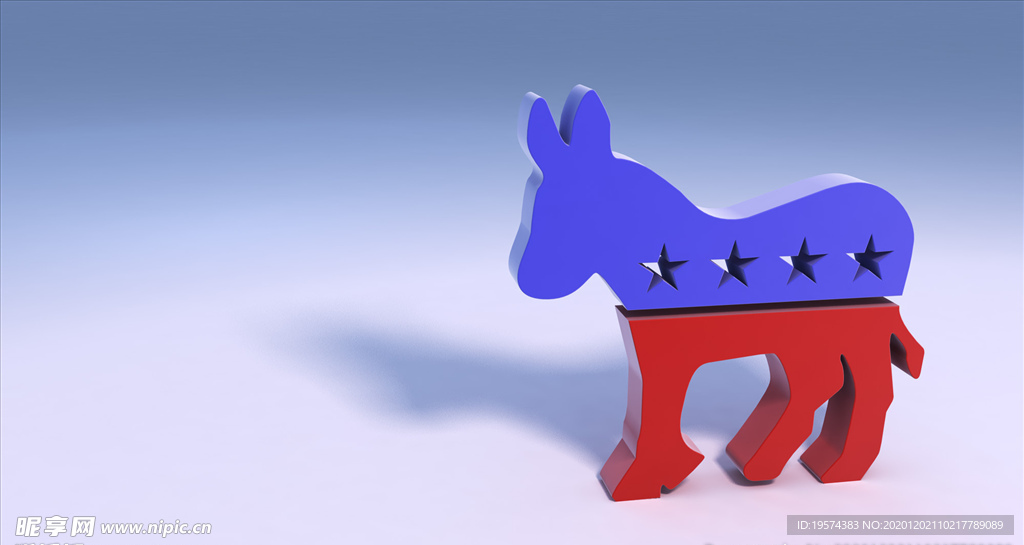 C4D 模型登驴 驴子积木