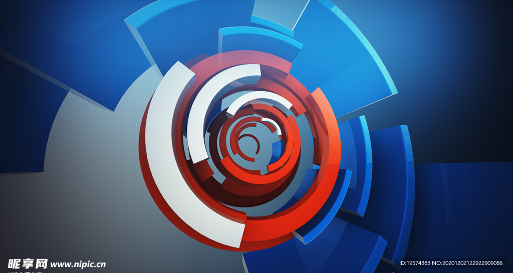 C4D 模型新闻界开头演绎