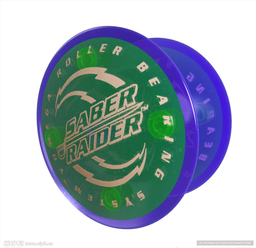 C4D 模型 溜溜球模型