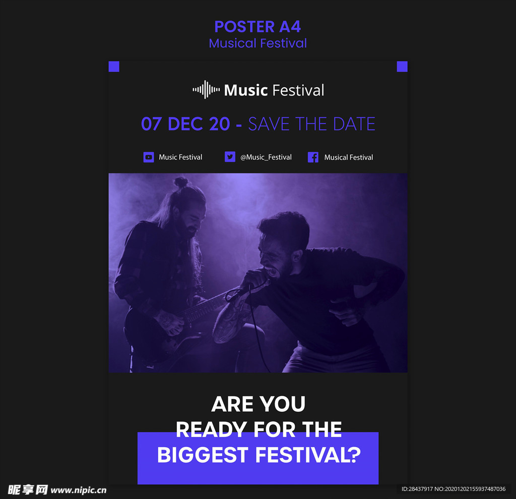音乐海报