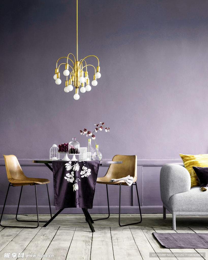 餐厅 墙纸 展示