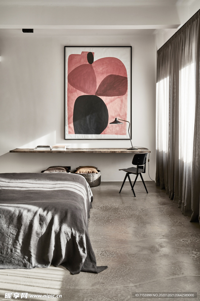 卧室 墙纸 展示