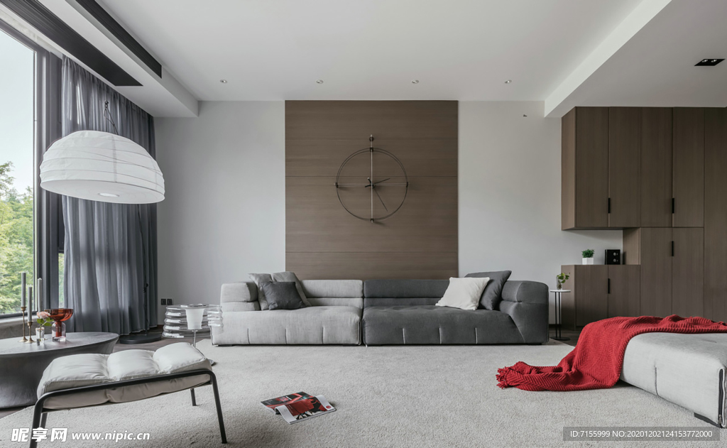 客厅 墙纸 展示