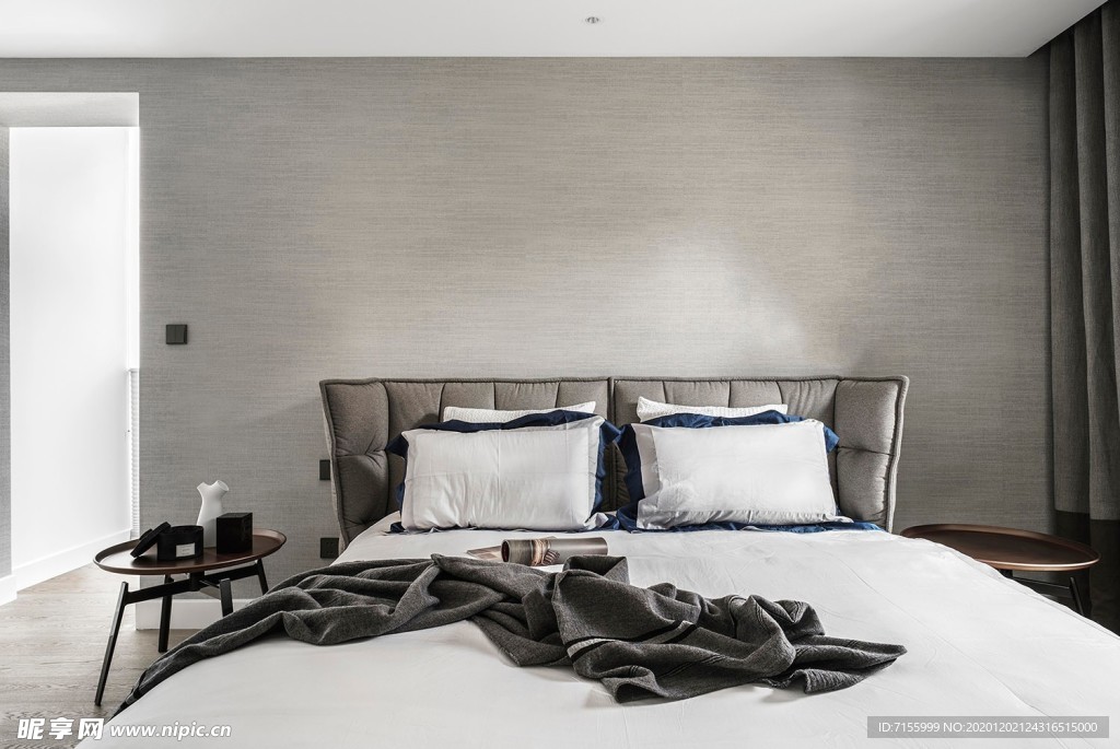 卧室 墙纸 展示