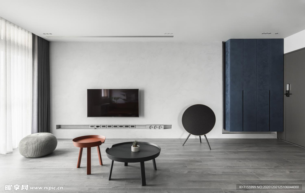 客厅 墙纸 展示